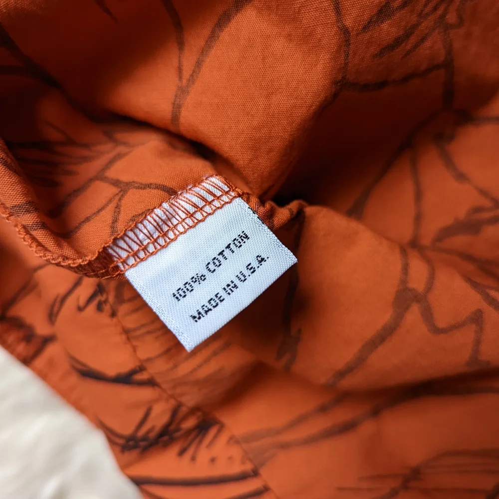 EUC Bryn Walker Don Tunic in Orange Floral